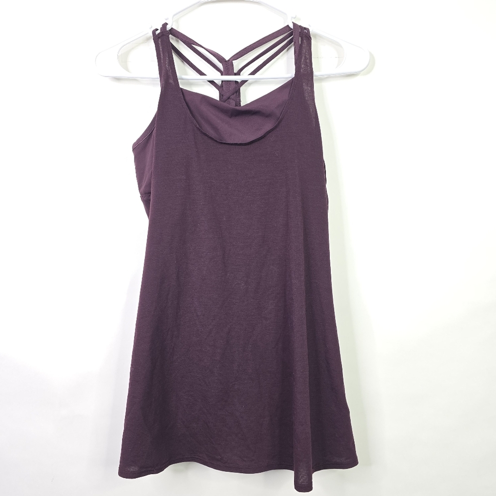 Athleta Purple Strappy Tank Top